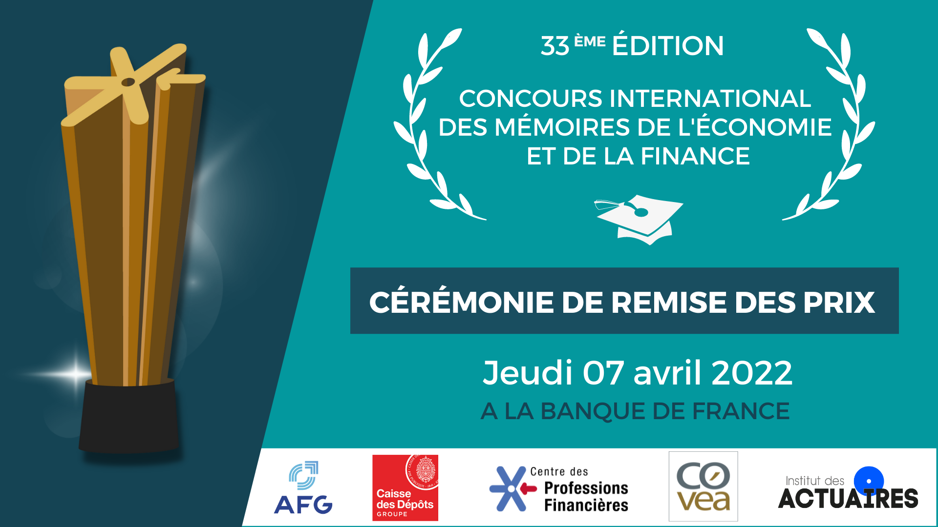 Cérémonie de Remise des Prix du 33e Concours International des Mémoires