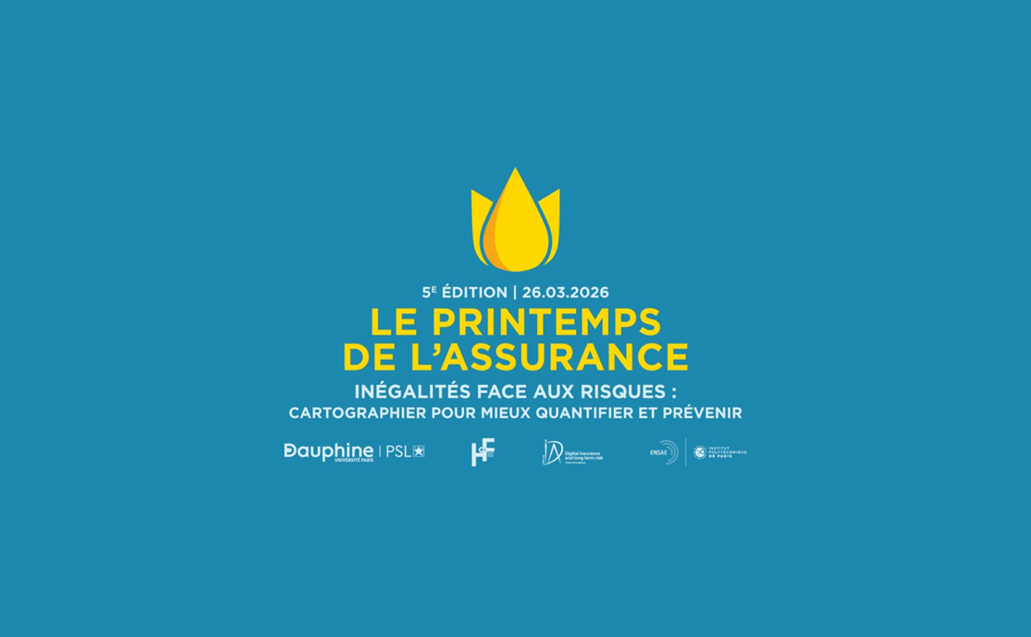 SAVE THE DATE - Printemps de l'assurance 2026 - 5e édition